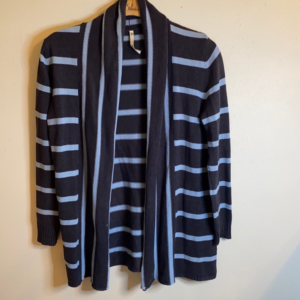 Stitch Fix Teeberry & Weave Open Striped Cardigan
